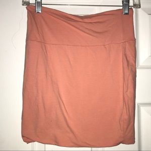 4/$10 ⚡️ Salmon Pink Stretchy Mini Skirt